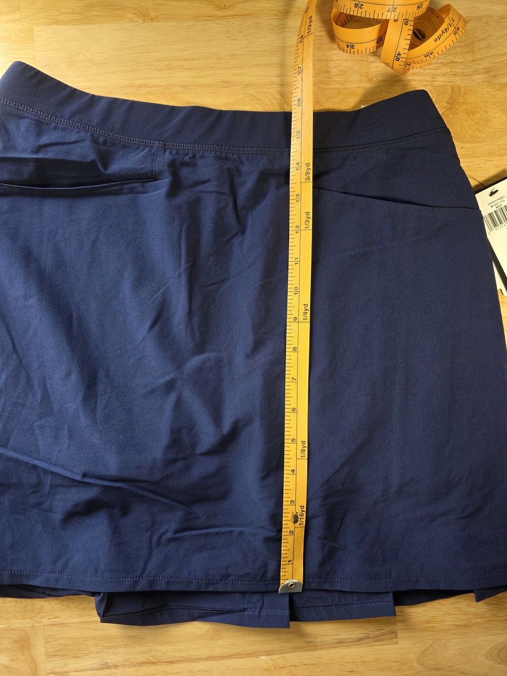 Ralph Lauren RLX Navy Athletic Skort With 3 Pockets